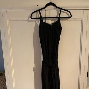 EXPRESS spaghetti strap vneck jumpsuit